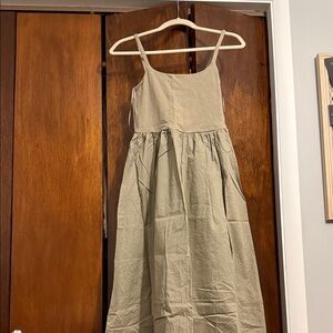 Old Navy Beige Midi Dress